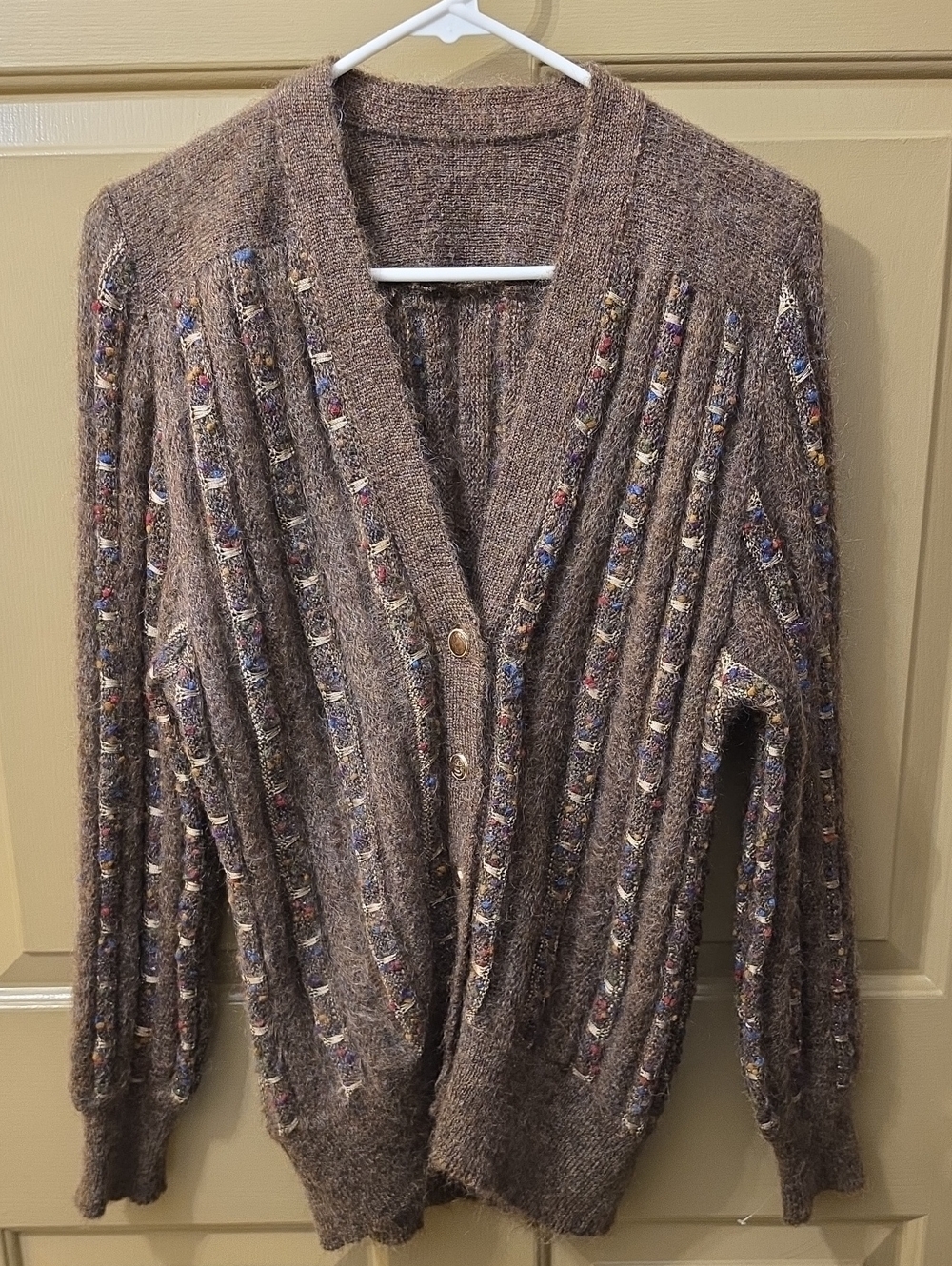 VINTAGE 80s/90s Chunky Mohair Blend